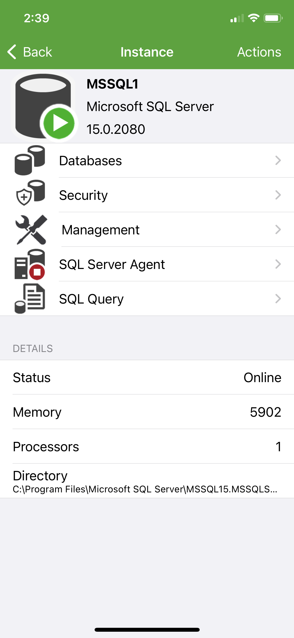 7.6 Supports Managing Microsoft SQL Server - ITmanager.net